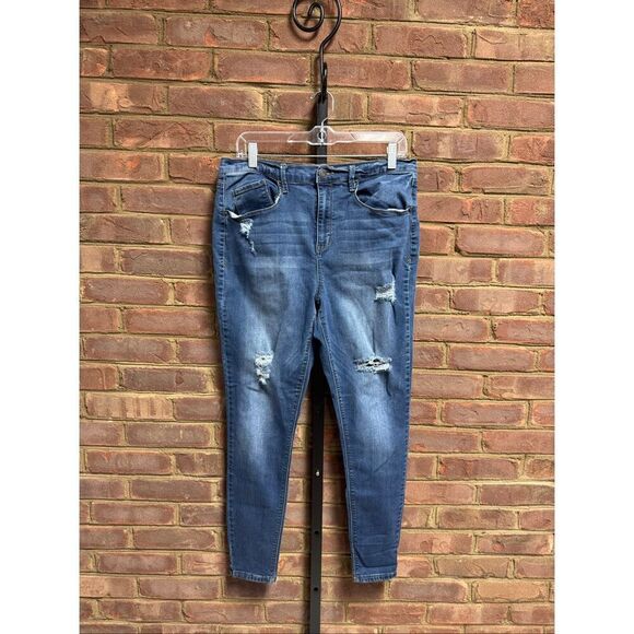 Mudd Women’s High Rise Flx Stretch Jegging Size 15 - Picture 2 of 6